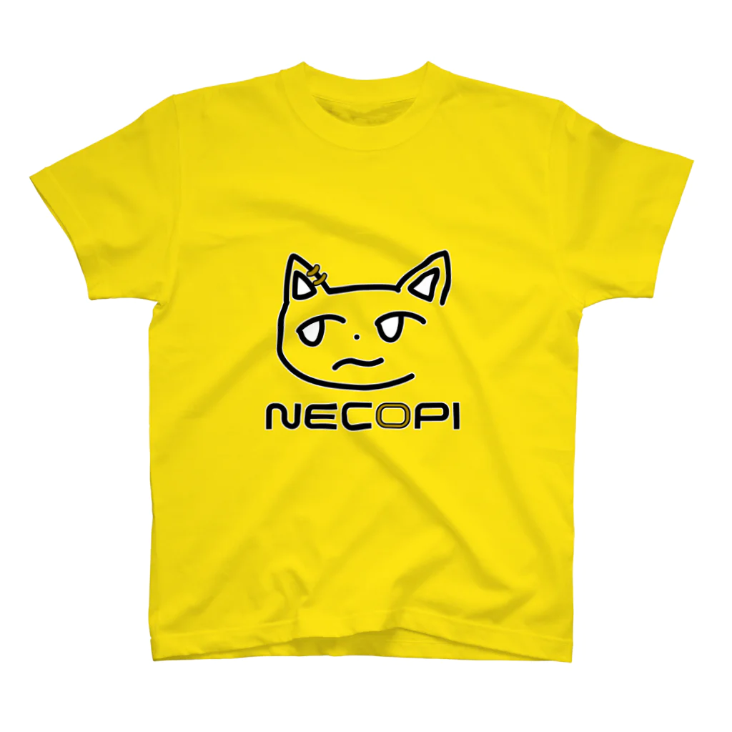 コアクサの猫ピ スタンダードTシャツ