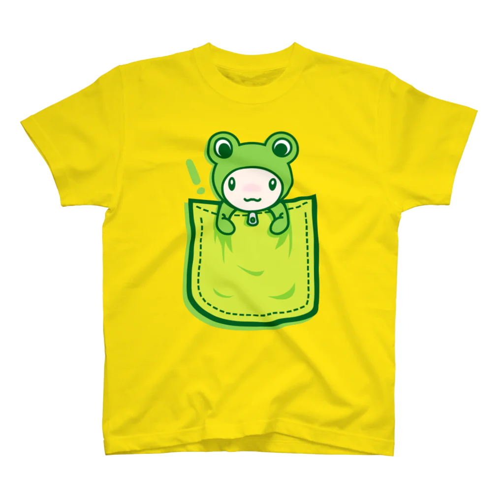 AURA_HYSTERICAのFrog_in_the_Pocket スタンダードTシャツ