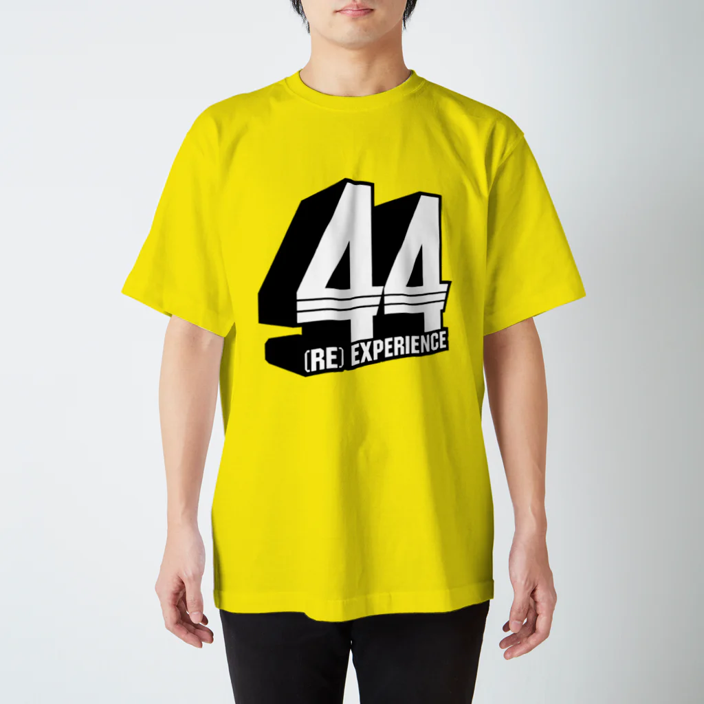 ミニ四駆ショップ４４の４４　３Ｄロゴ スタンダードTシャツ