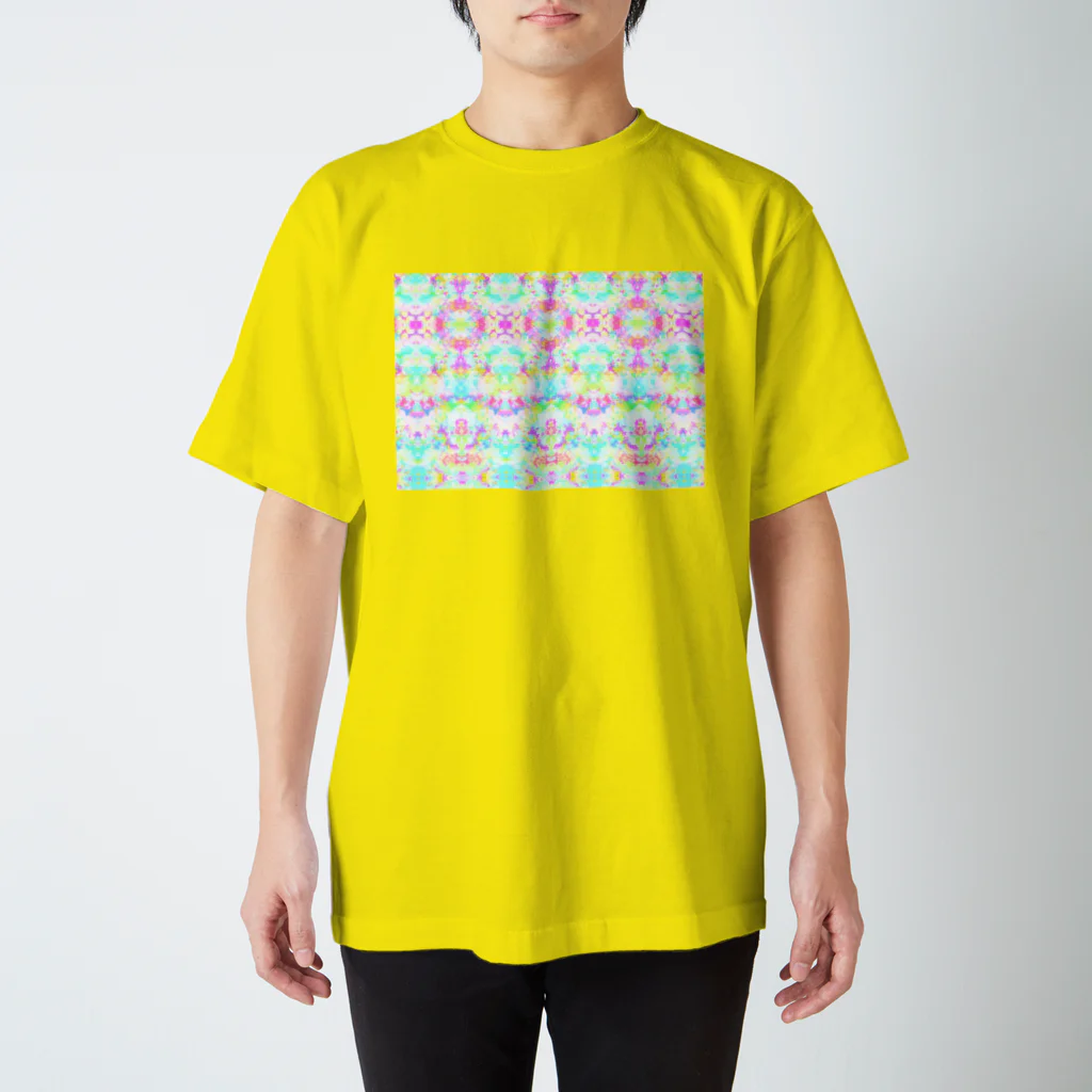 ✨🌈✨ユラクラカン🇯🇵 ✨🌈✨の🌈パステルソーダーグラス🌟 スタンダードTシャツ