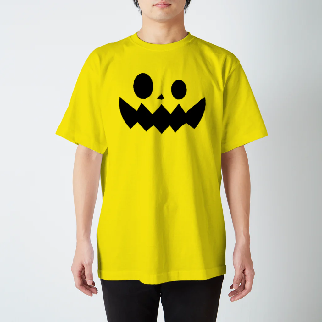 マッハモフモフのハロウィンのカボチャ2 スタンダードTシャツ