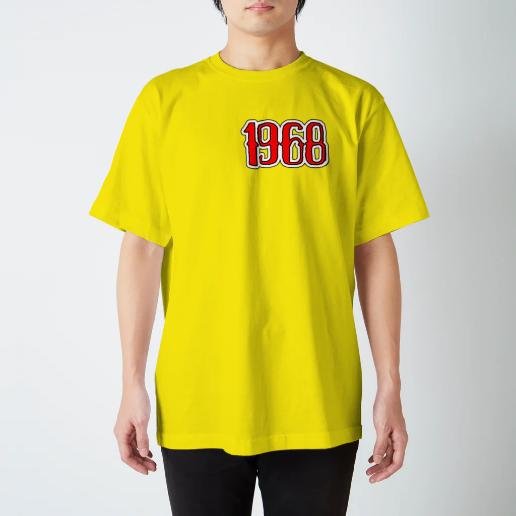 ★･  Number Tee Shop ≪Burngo≫･★ の【１９６８】 全23色 Regular Fit T-Shirt