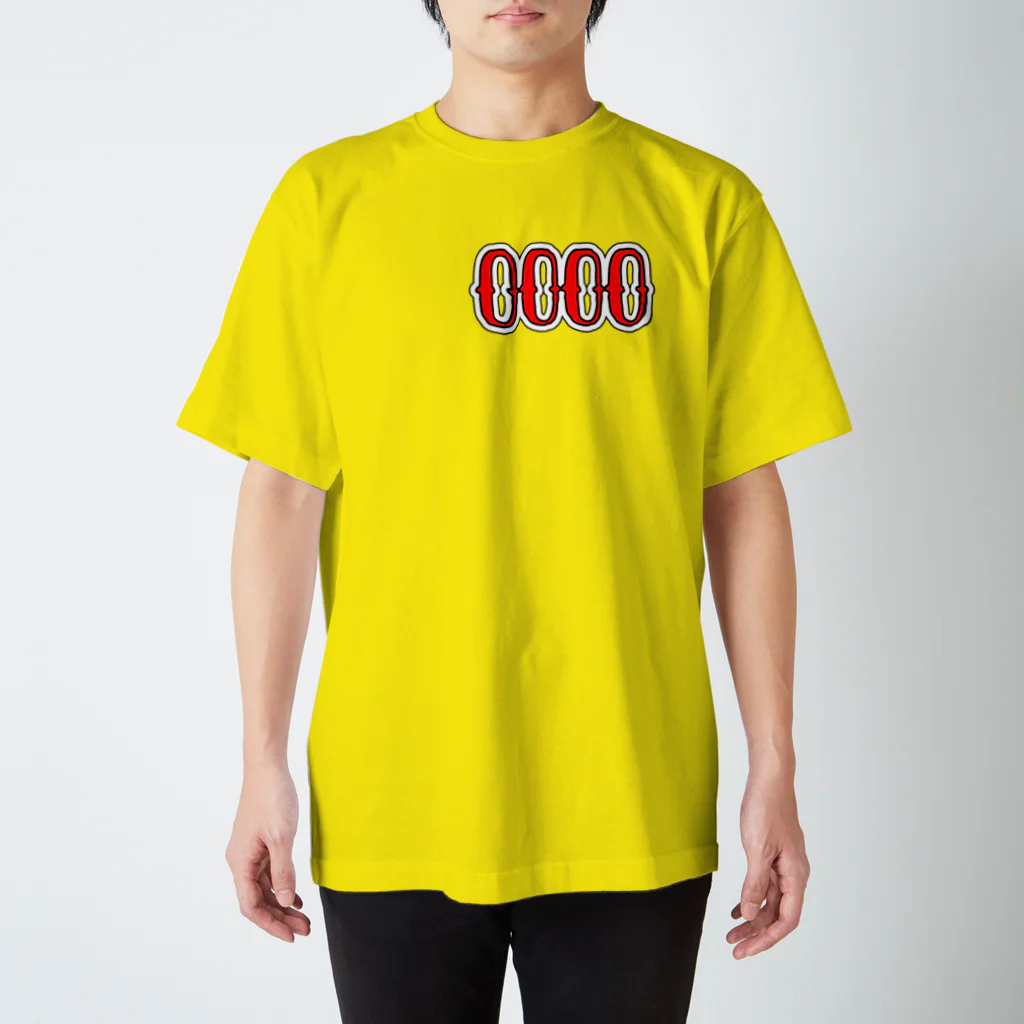 ★･  Number Tee Shop ≪Burngo≫･★ の【００００】 全23色 スタンダードTシャツ