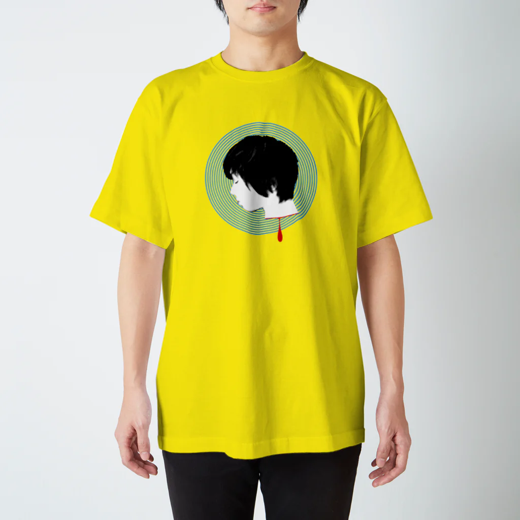 猫山アイス洋品店のめまい スタンダードTシャツ