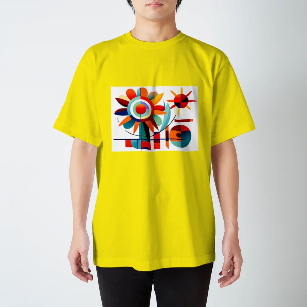 太陽の光に包まれて　Wrapped in Sunlightの太陽のように輝く Regular Fit T-Shirt