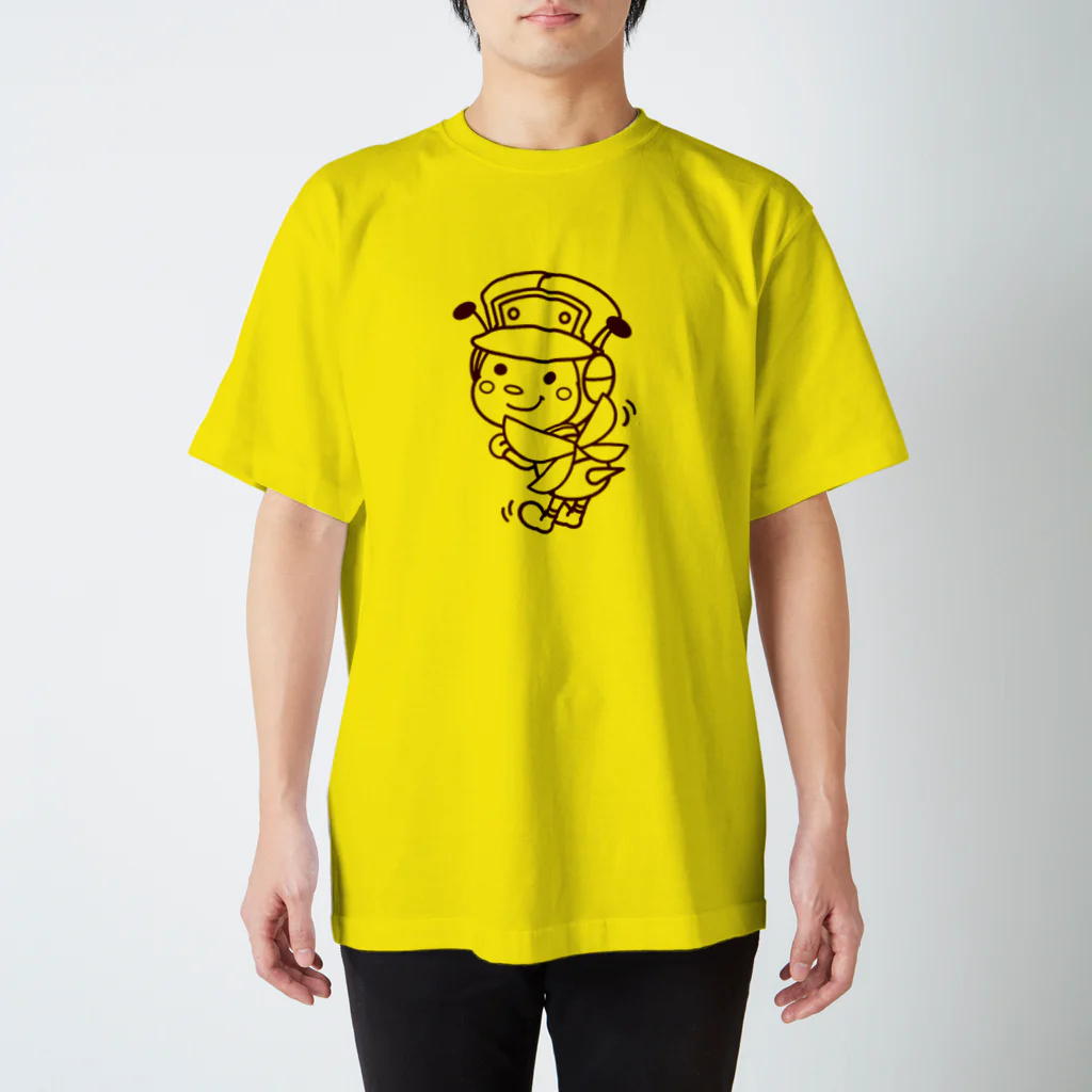 e_n_y_a_iのプルプルBee+ スタンダードTシャツ