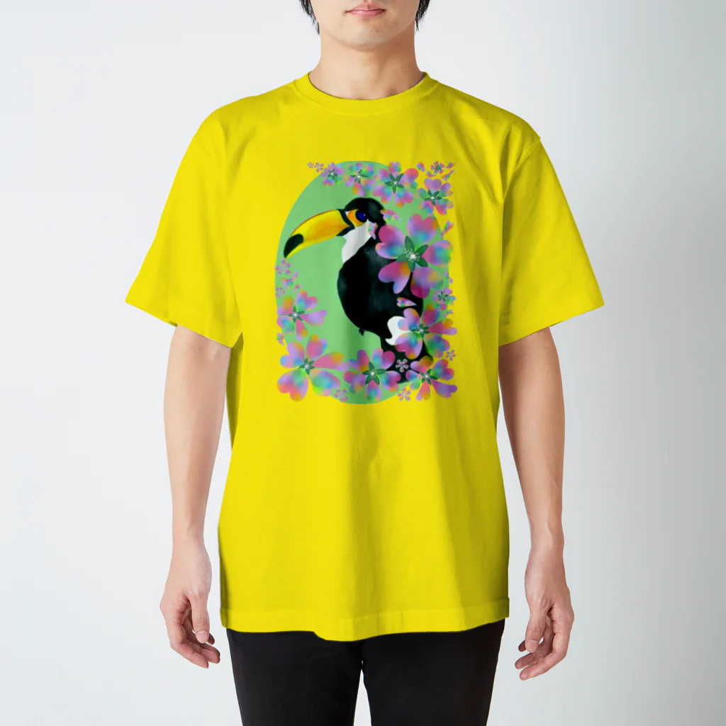 ビーオ！のオニオオハシ スタンダードTシャツ