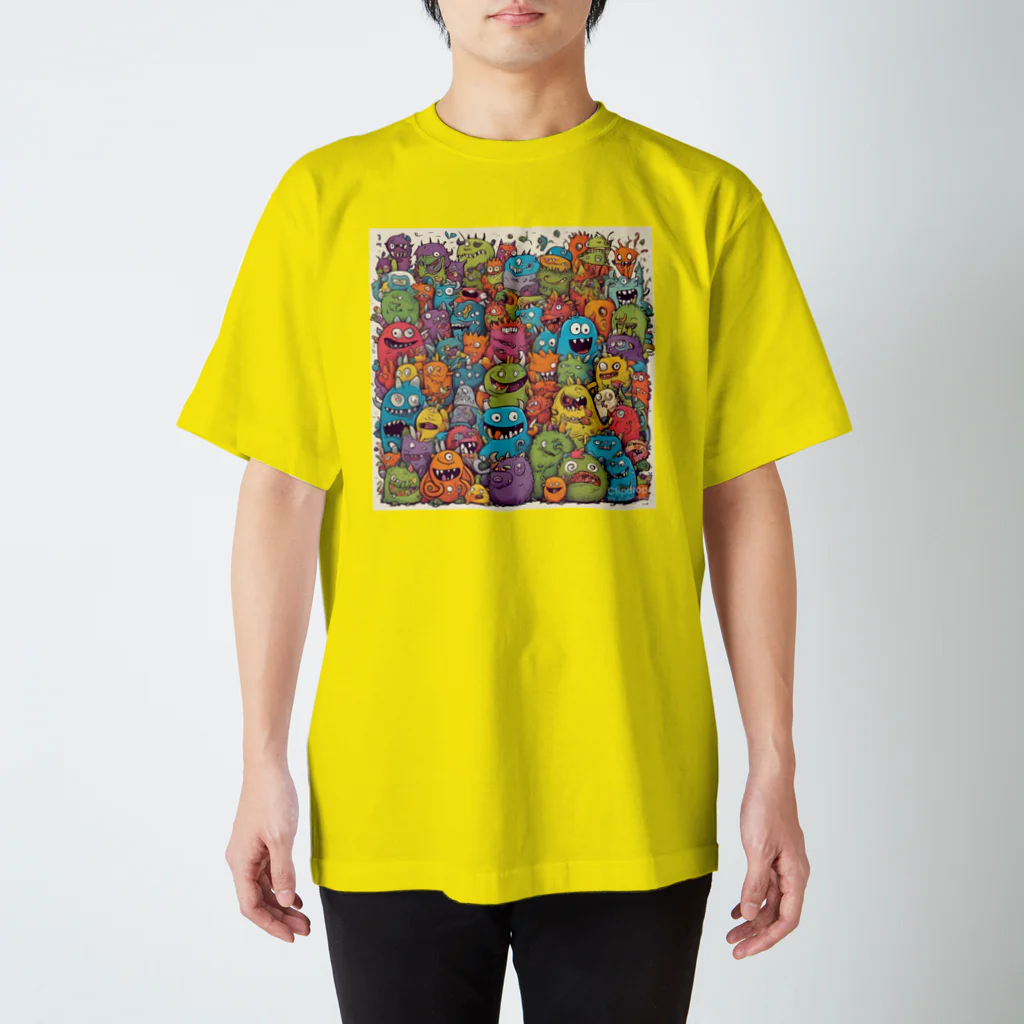 まみうだぱおのゆったりSHOPのcolor ghost スタンダードTシャツ