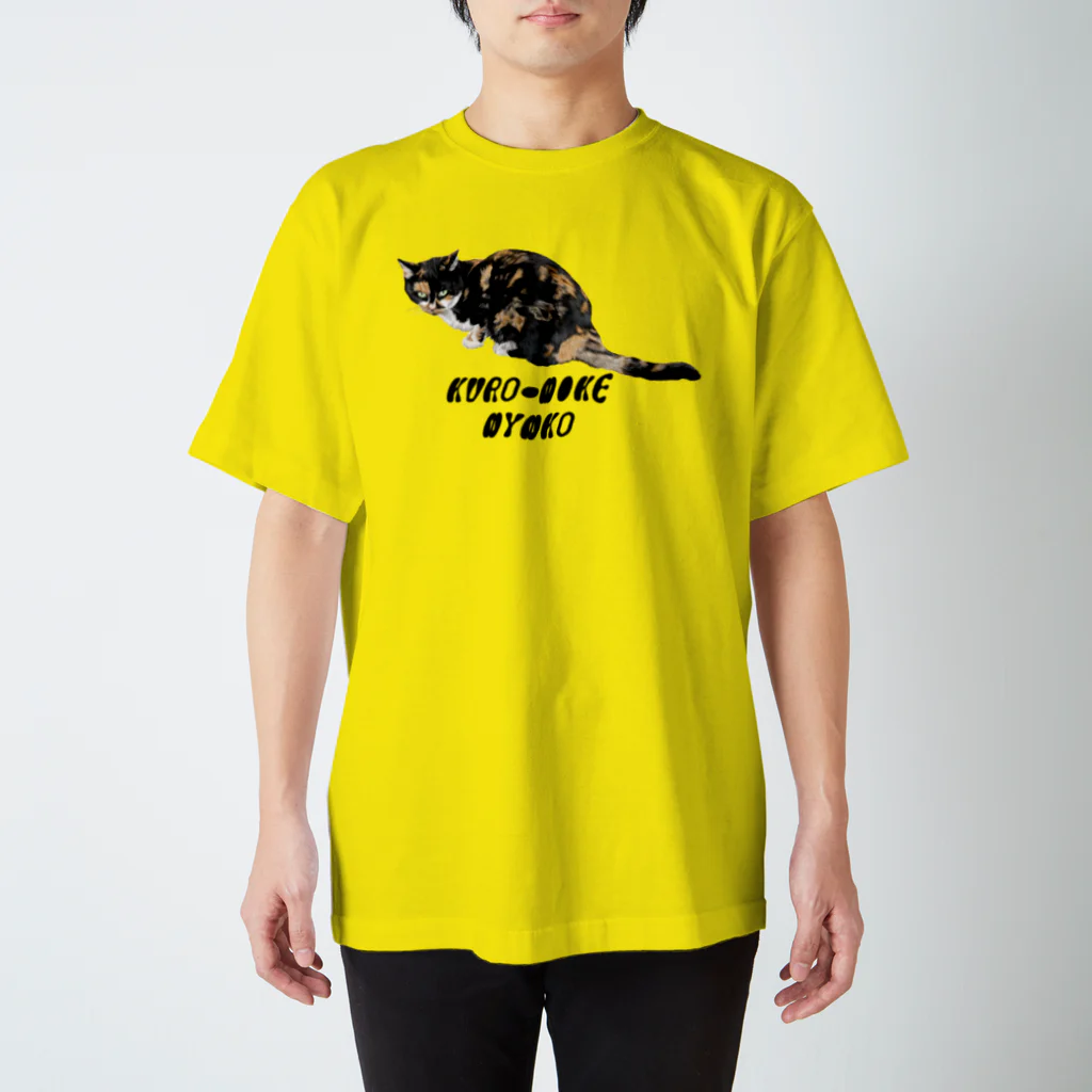 もっち（mocchi）の黒三毛猫ちゃん Regular Fit T-Shirt