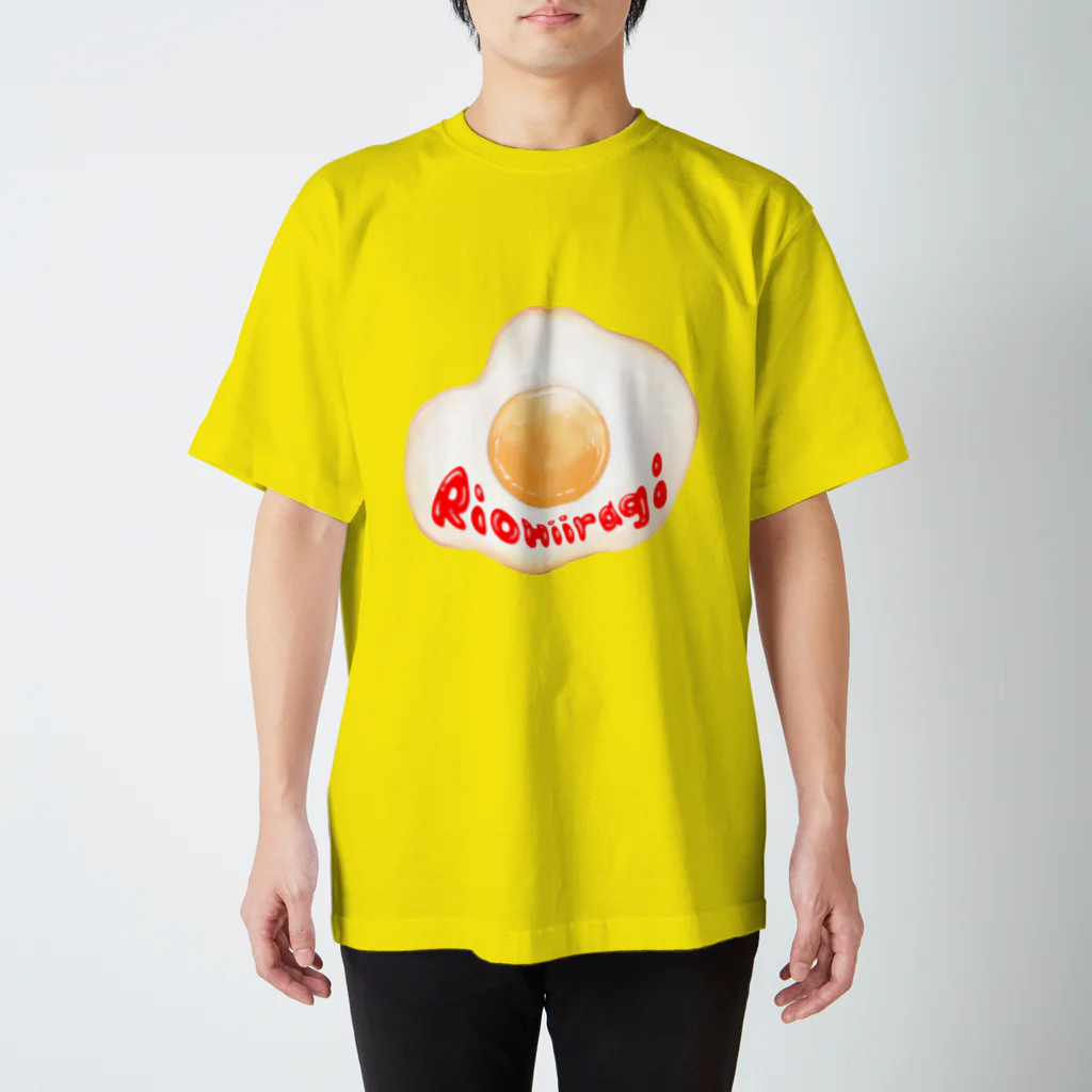 柊木りお🌸1/21東京生誕ワンマンの柊木の目玉焼き🍳 スタンダードTシャツ