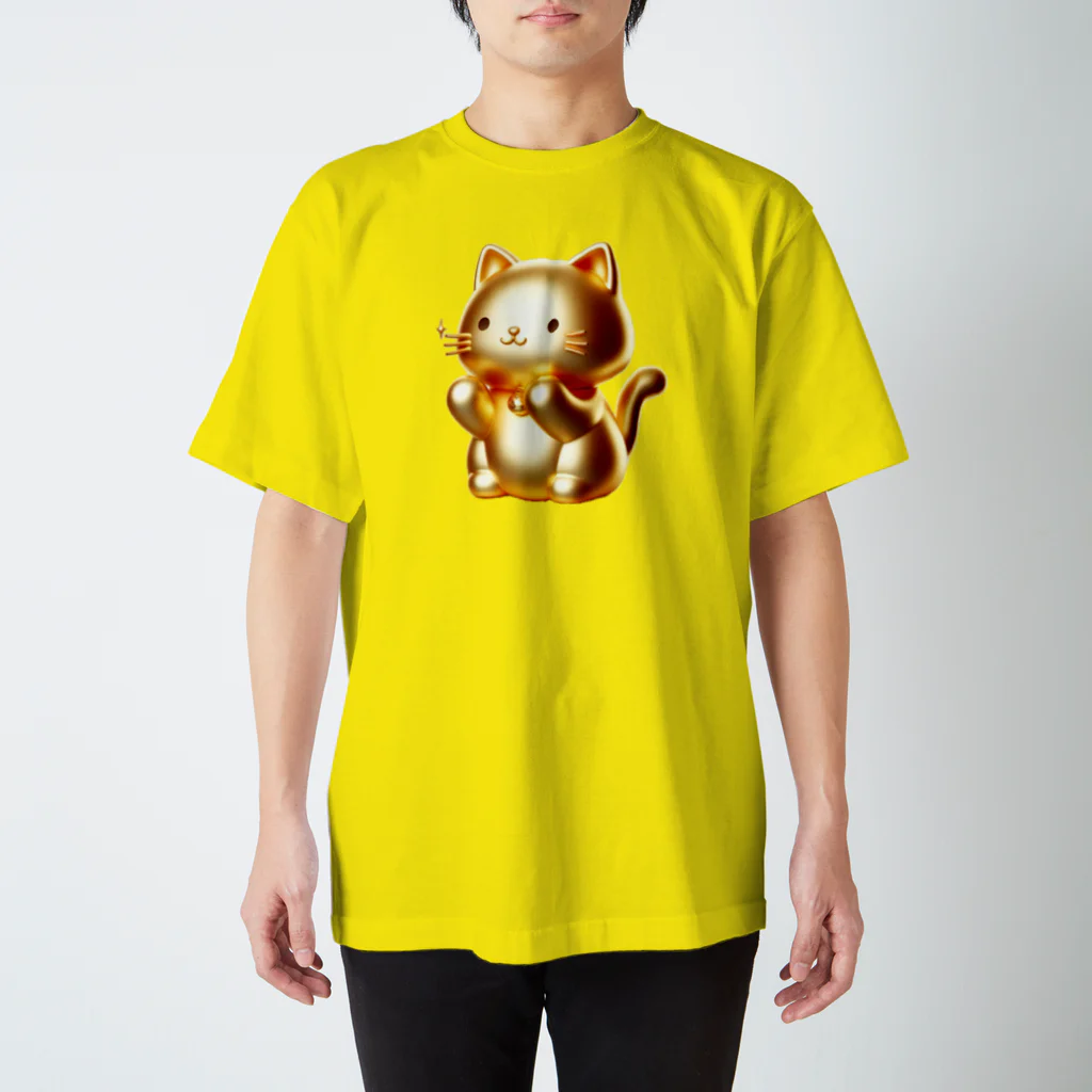 JUPITERの金運猫開運Ｔシャツ スタンダードTシャツ