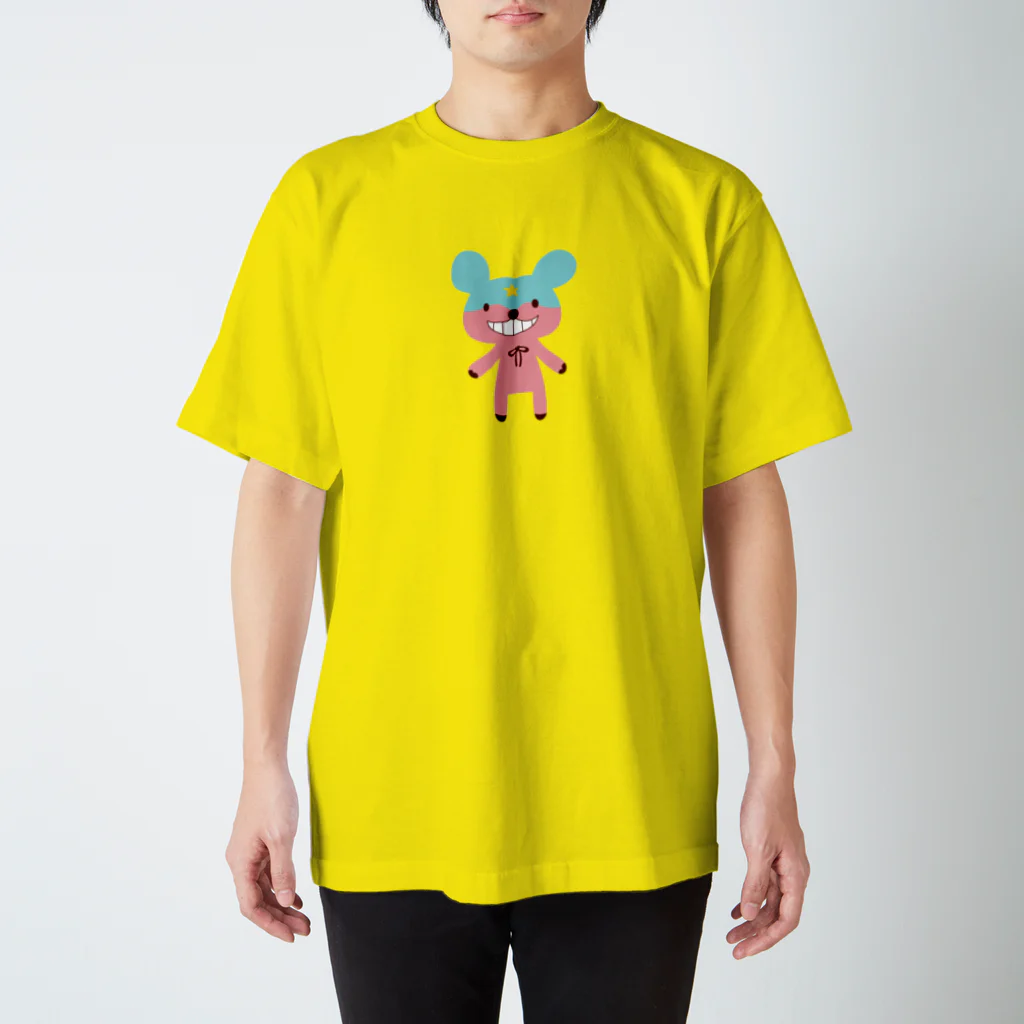 ハチネッコのベアベアちゃんおめかしBIG Regular Fit T-Shirt