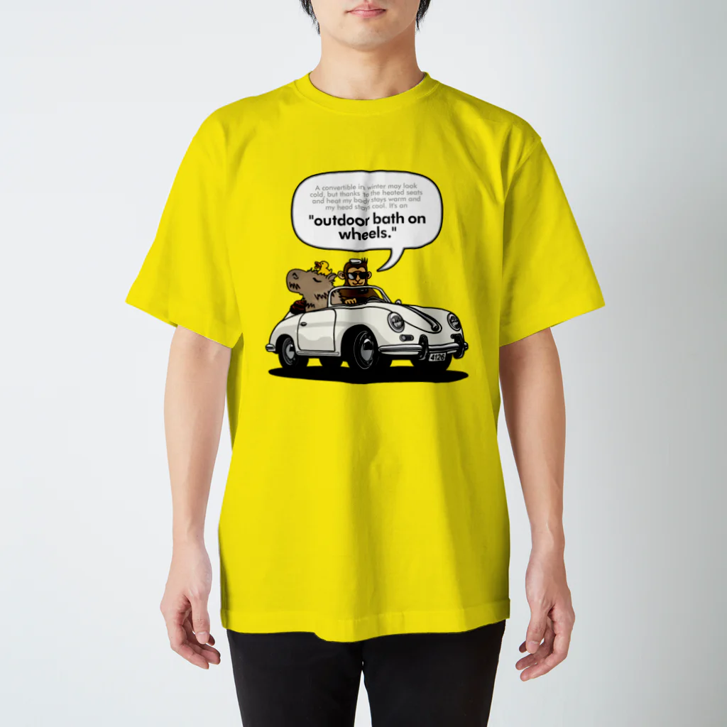 mawwwww.com | design projectの露天Car風呂 Regular Fit T-Shirt