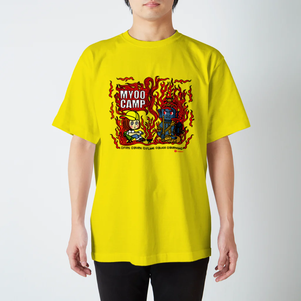 太画子の明王キャンプ Regular Fit T-Shirt