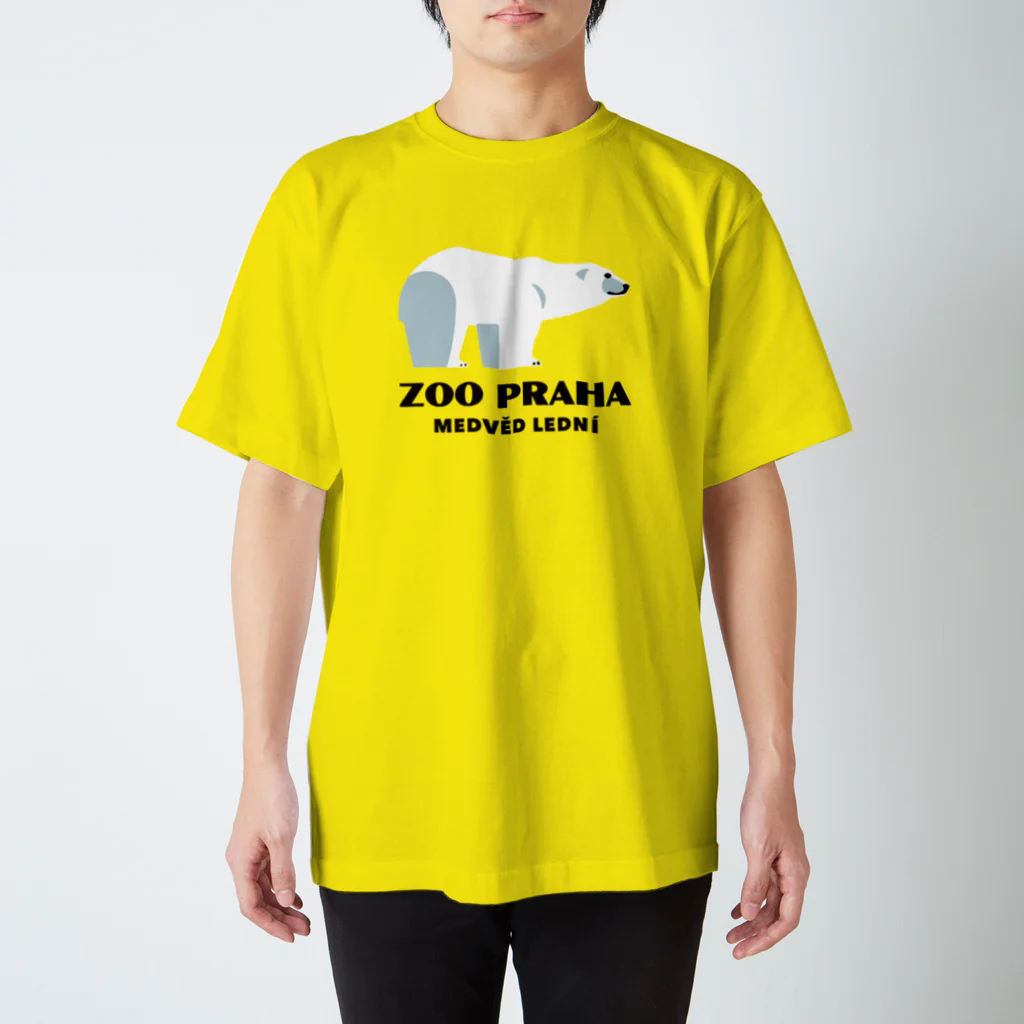 Bunny Robber GRPCのWHITE BEAR_ZOO PRAHA スタンダードTシャツ