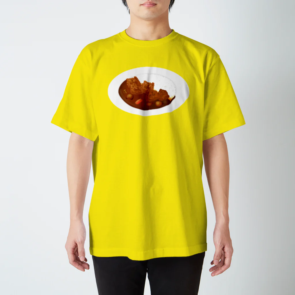 そらまめのカラアゲカレー スタンダードTシャツ