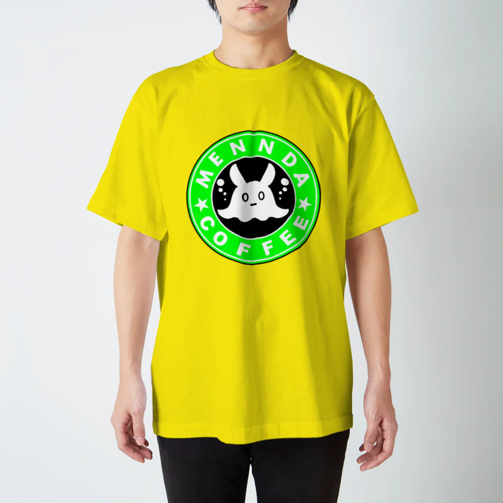 めんだこ屋さんのめんだコーヒー店　緑 スタンダードTシャツ