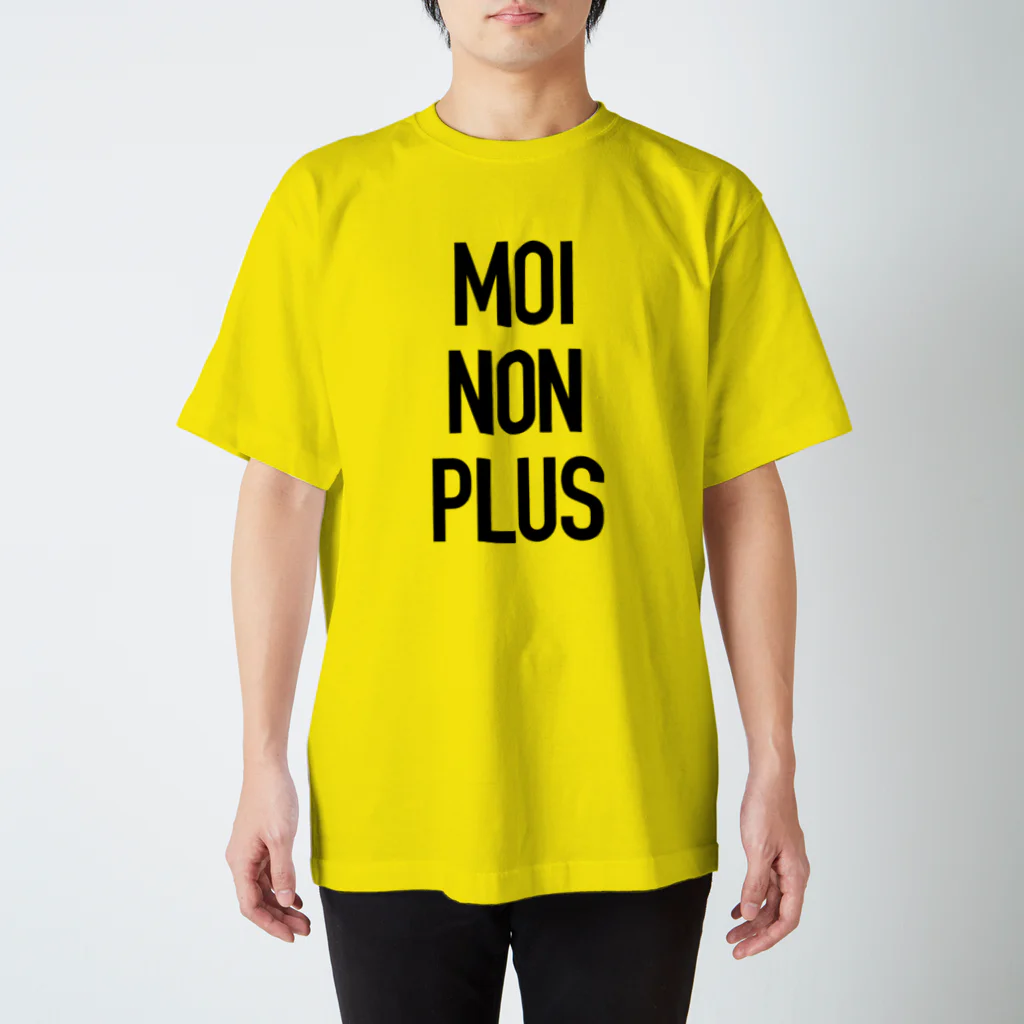 TATEYAMAのMoi non plus black Regular Fit T-Shirt