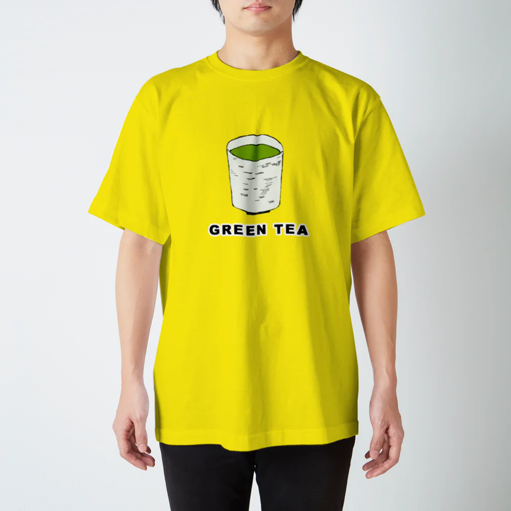 NIKORASU GOのジャパニーズスピリッツデザイン「緑茶」 スタンダードTシャツ