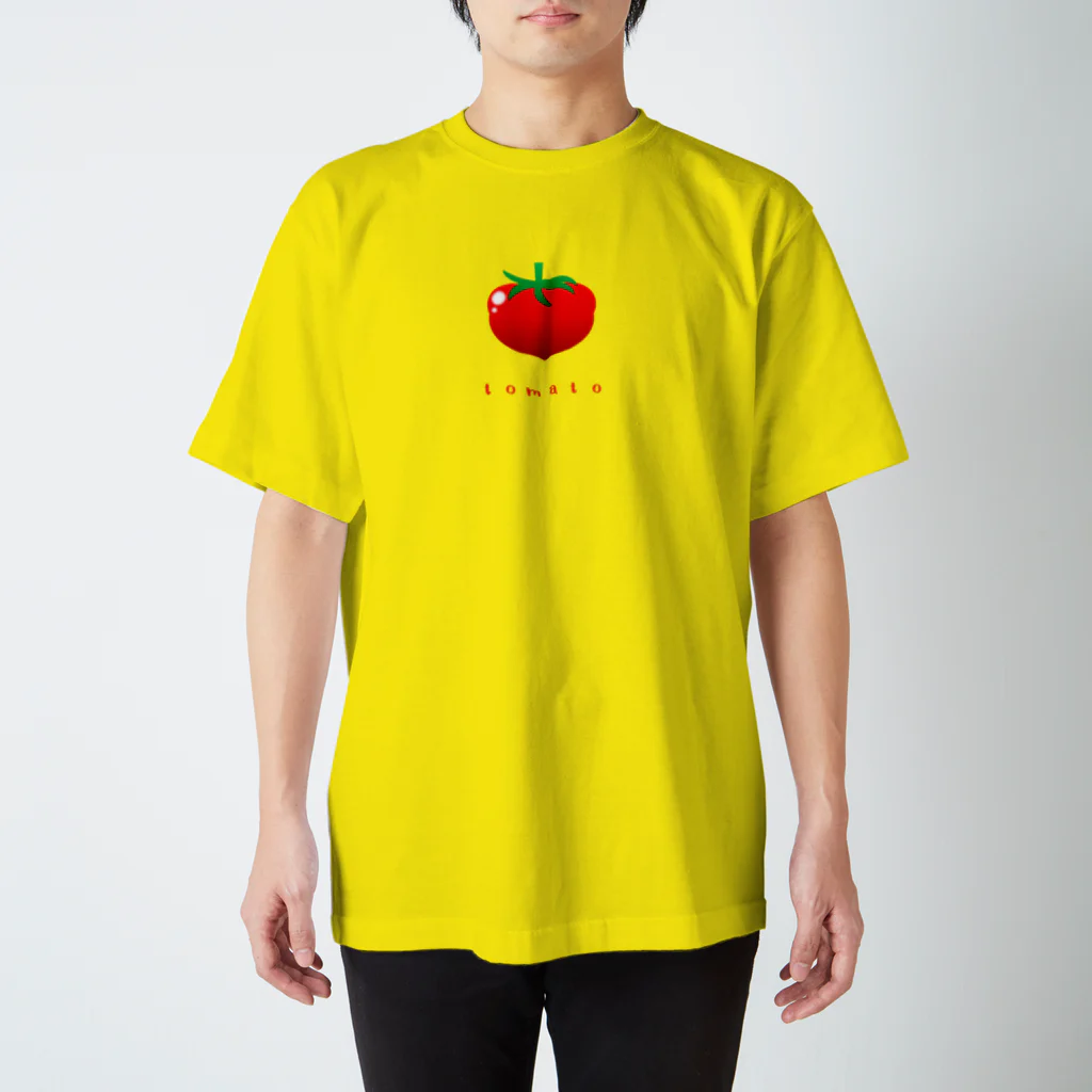 似顔絵 KURI屋のトマト スタンダードTシャツ