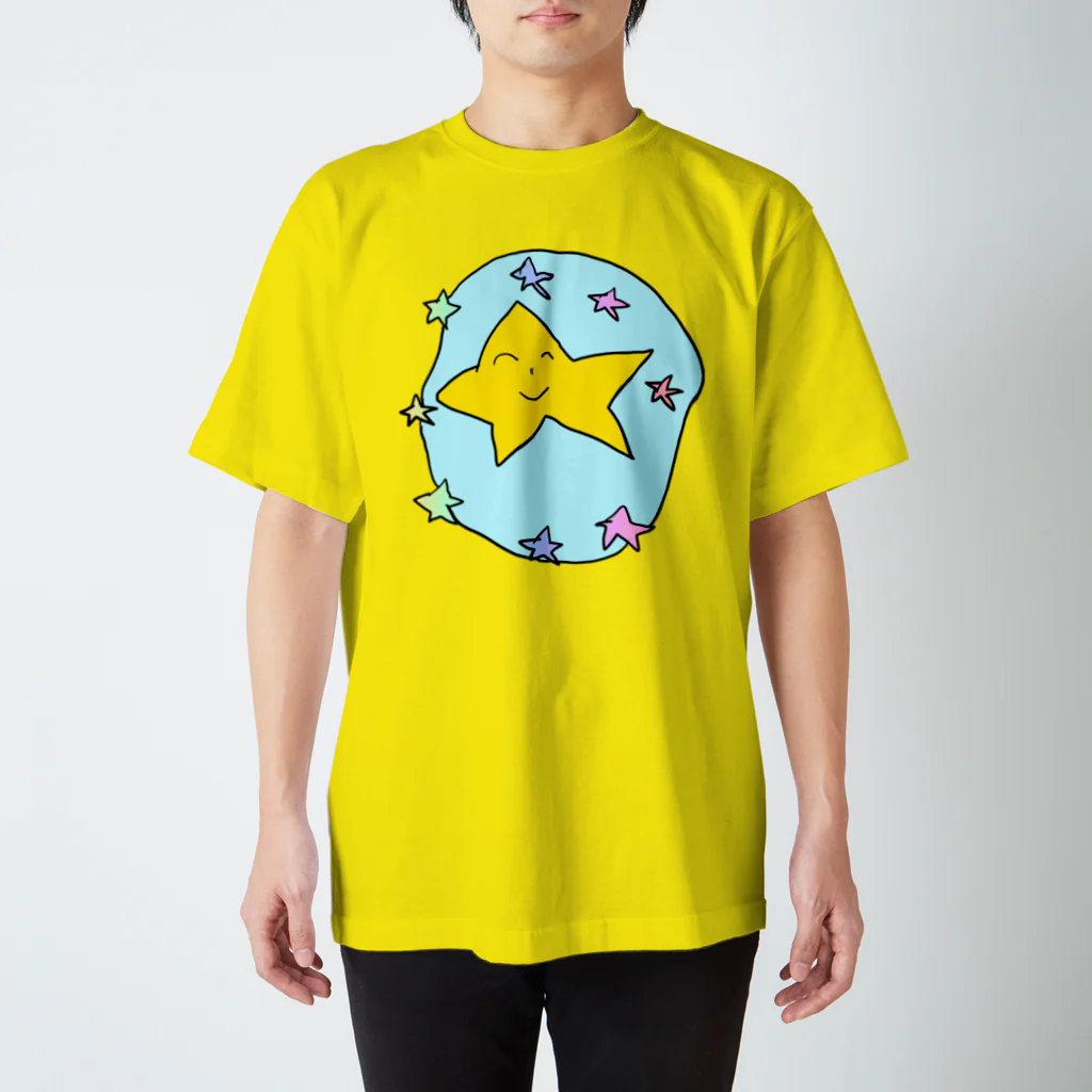 YAG STOREの娘の絵～star～ Regular Fit T-Shirt