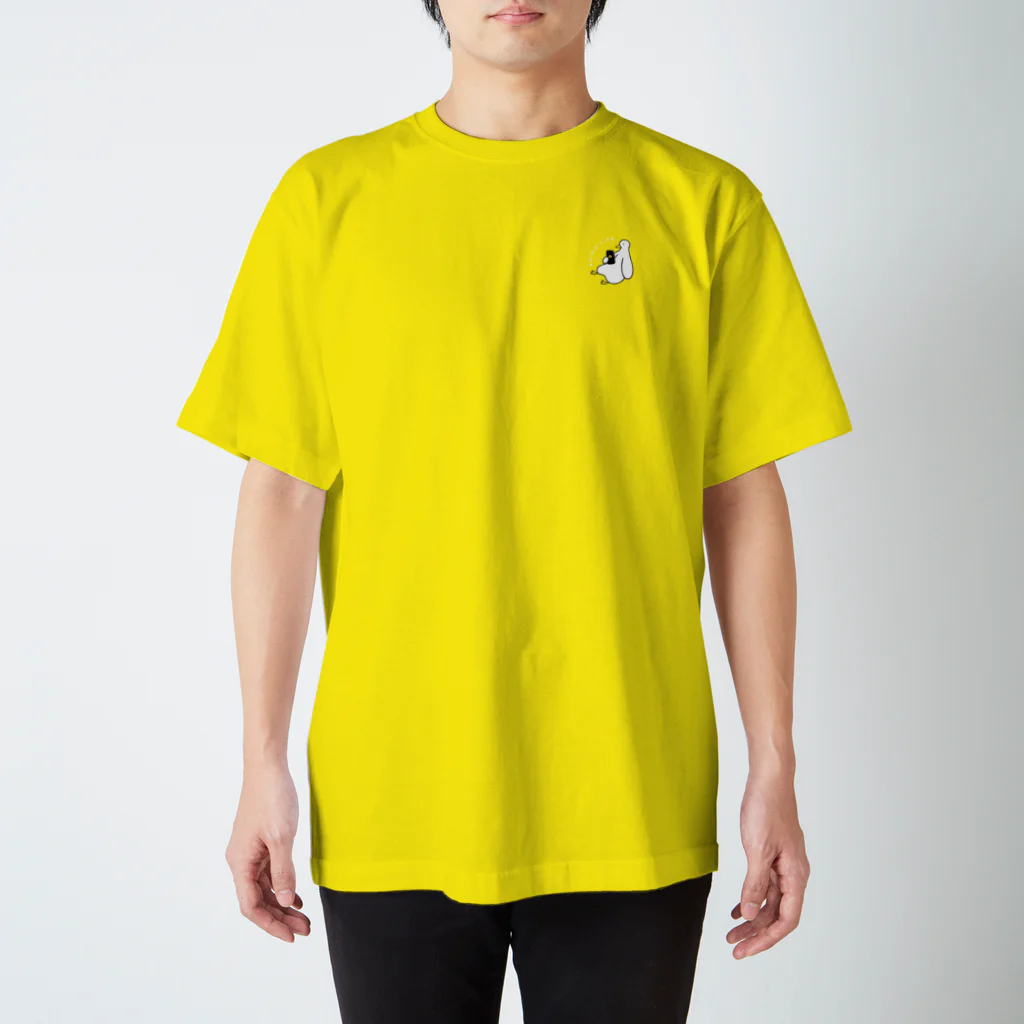 AHIRU LIFE. アヒルライフのワンポイントアヒルColor Regular Fit T-Shirt