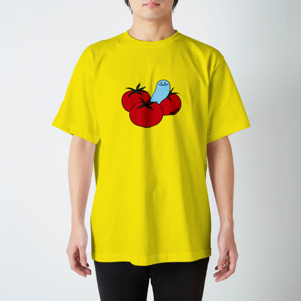 NEZUMIZARU STUDIO SHOPのトマトンニュウ Regular Fit T-Shirt