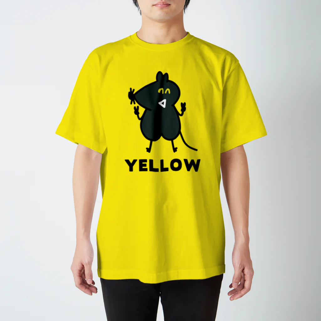 尾中たけしのね子とま太新シリーズ放送記念の（12）YELLOW スタンダードTシャツ