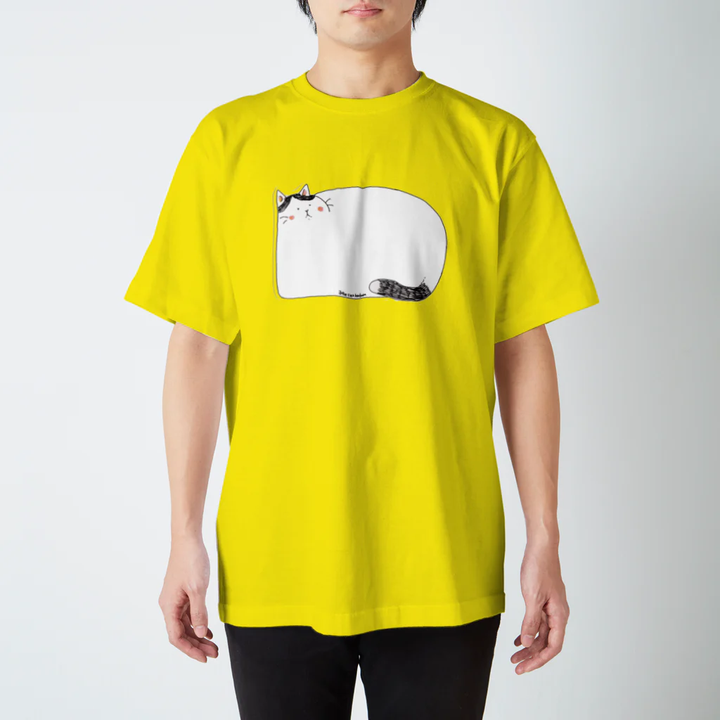 ほっかむねこ屋（アトリエほっかむ）のしかくめのそよ Regular Fit T-Shirt