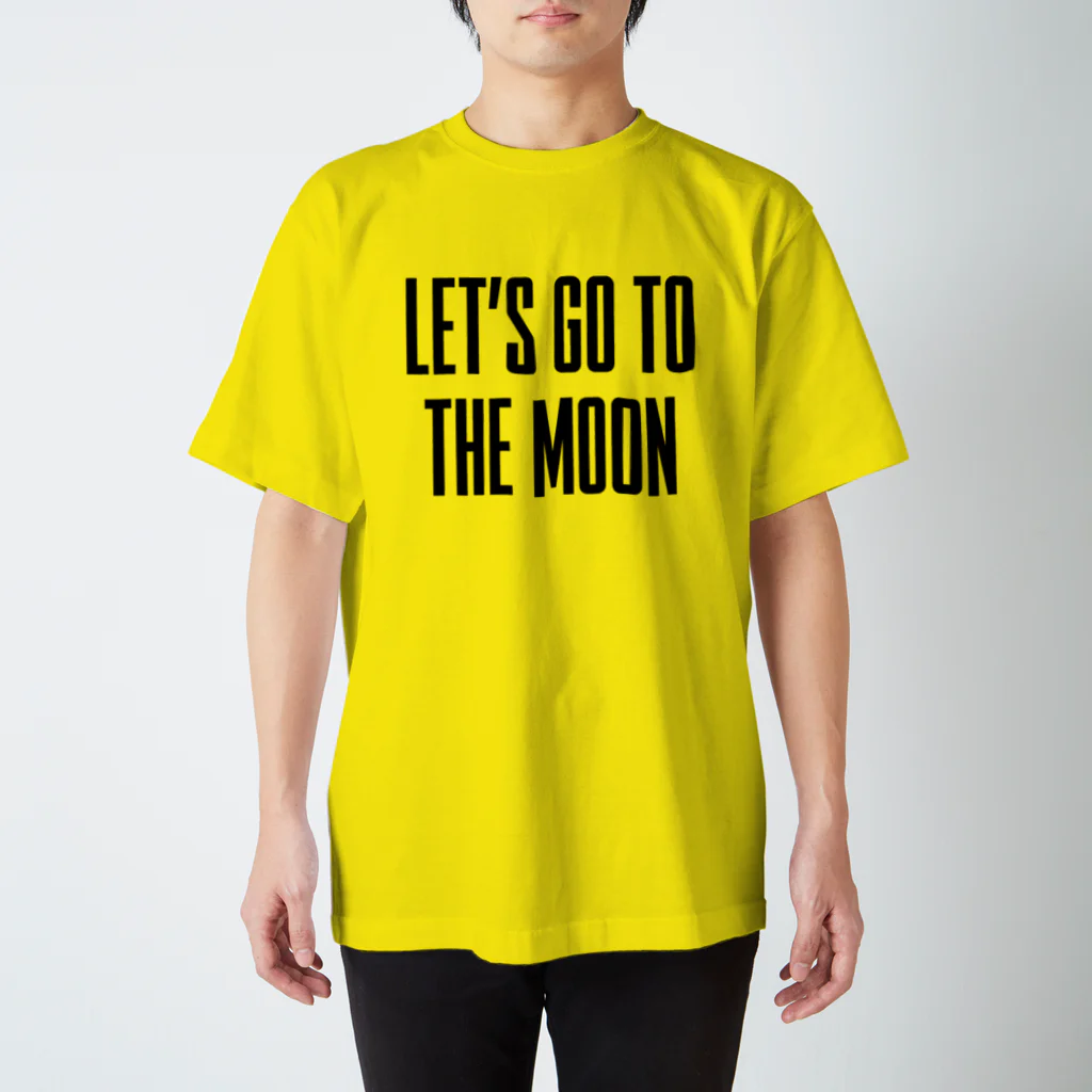 【仮想通貨】ADKグッズ専門店 のLET'S GO TO THE MOON スタンダードTシャツ