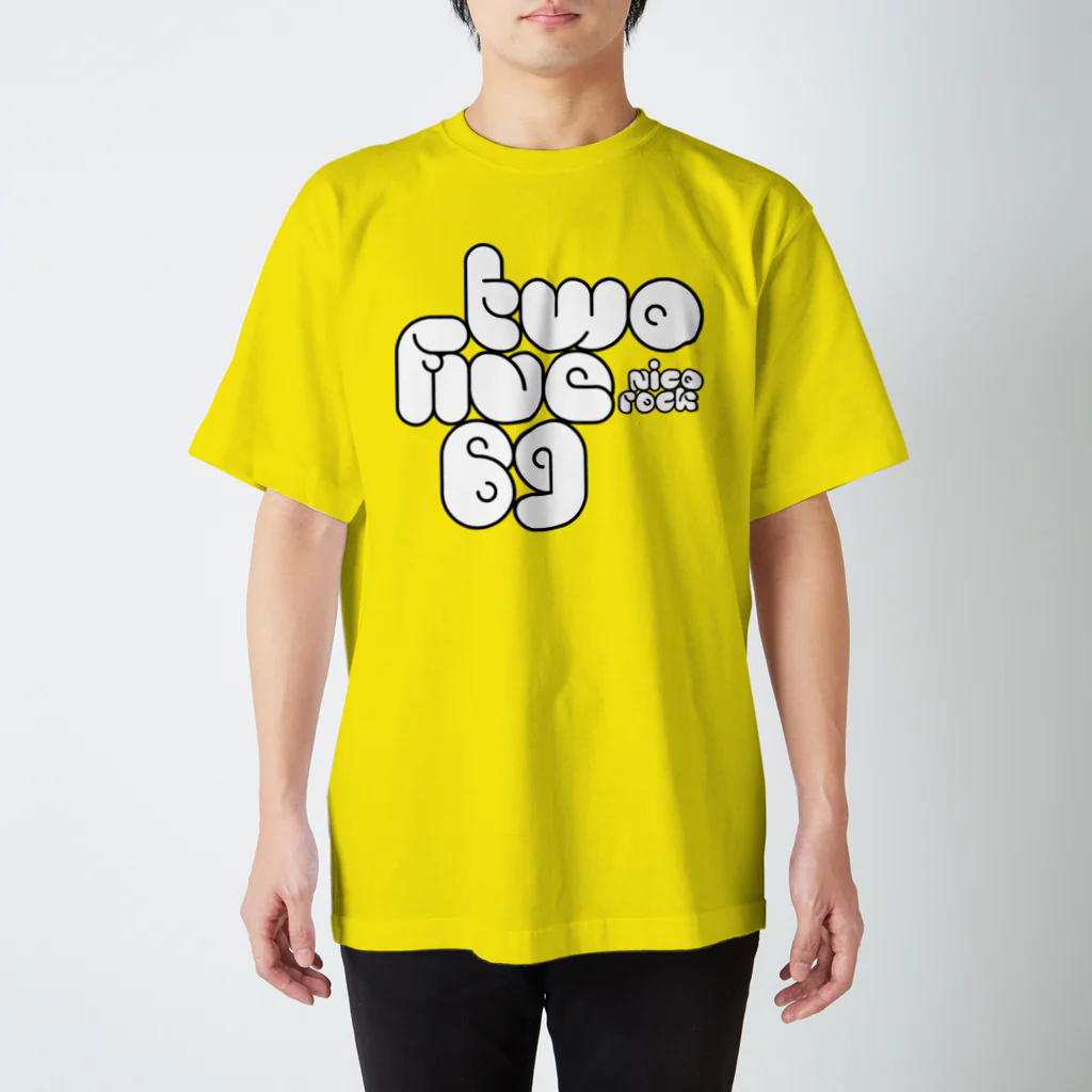 NicoRock 2569のtwofive69nicorock スタンダードTシャツ