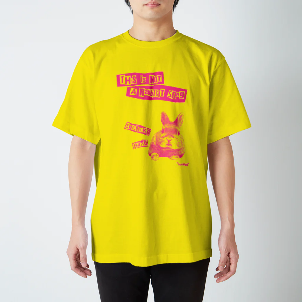 "inaries"の助六ばんど　This is not a rabbit song Regular Fit T-Shirt