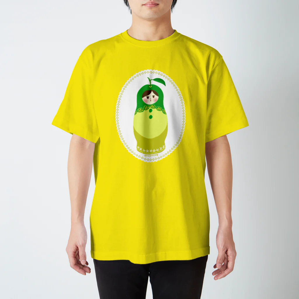 マカロン28号の[九州・大分]かぼすマトリョーシカさん Regular Fit T-Shirt