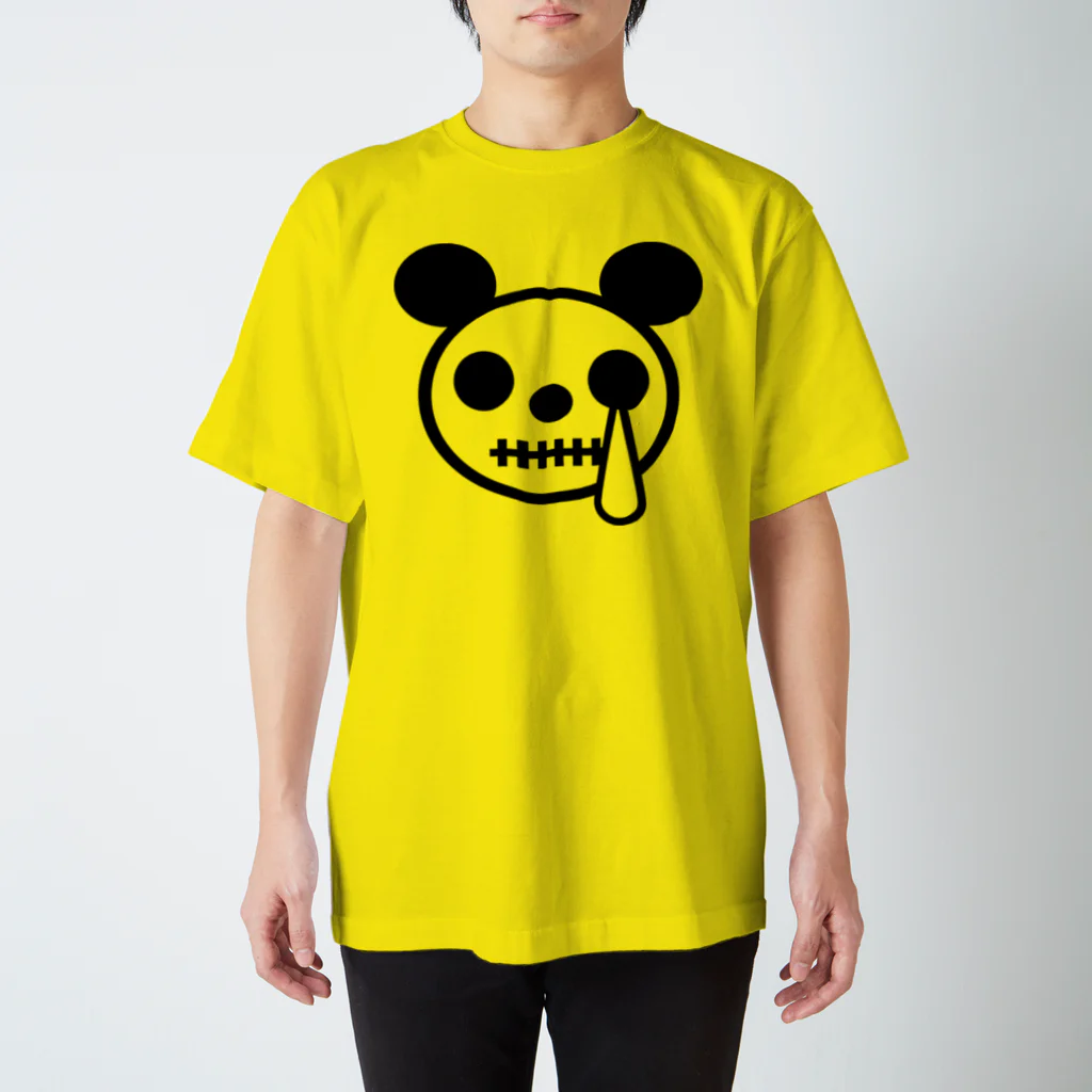 3rd Shunzo's boutique熊猫屋 のいえないおおくまねこ  スタンダードTシャツ