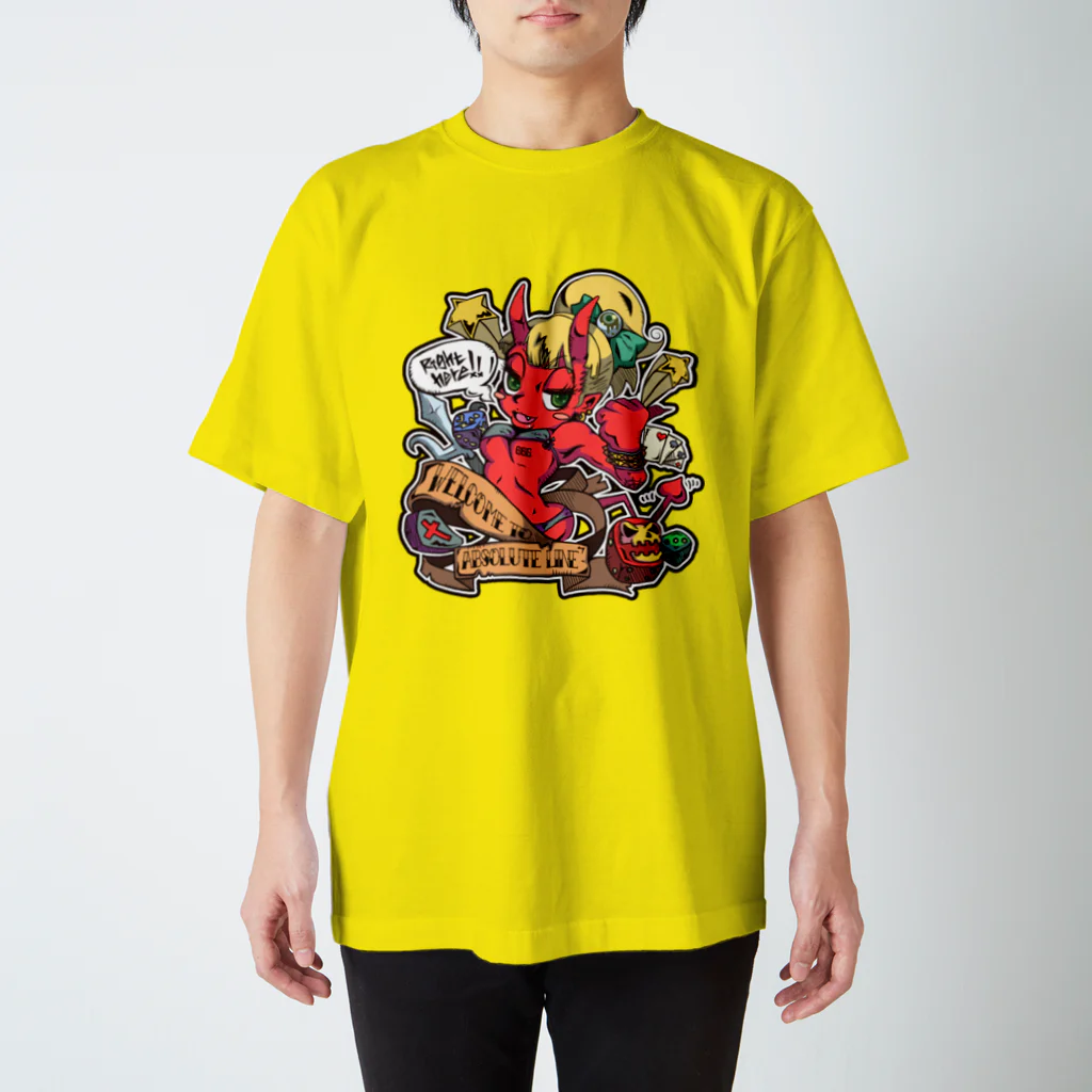 ハルハラのDEVIL YO-JYO スタンダードTシャツ