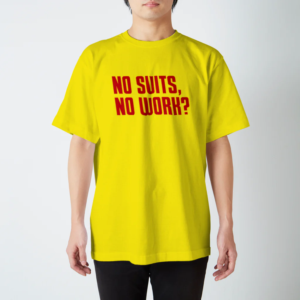 FooBarBazのNO SUITS, NO WORK? スタンダードTシャツ