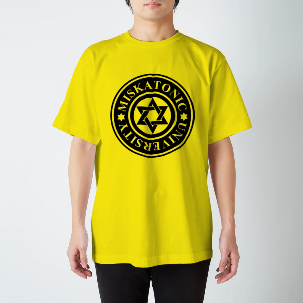 AURA_HYSTERICAのMISKATONIC LIBRARY STAFF スタンダードTシャツ