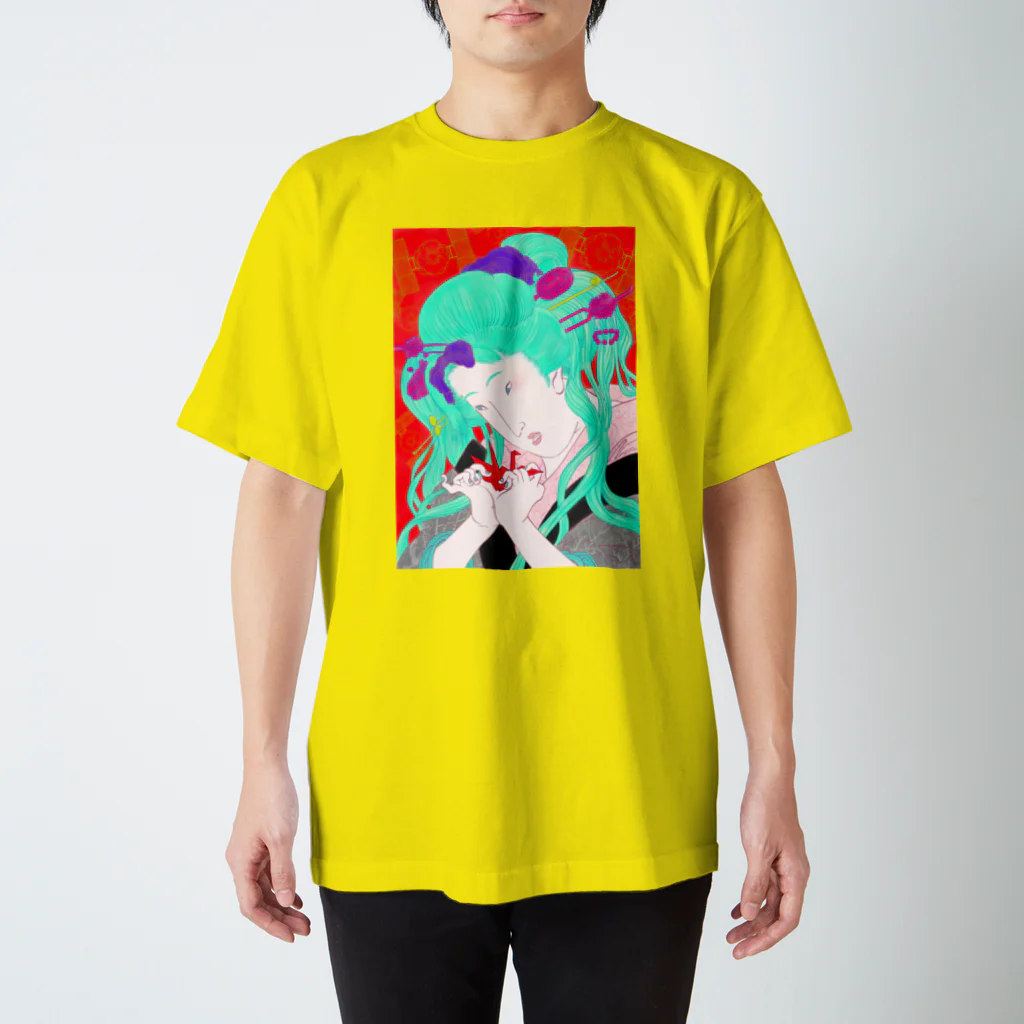 チョモランマリのUKIYOE☆ Regular Fit T-Shirt