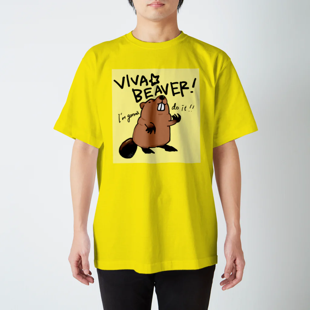 はちよんごのVIVA☆BEAVER！ Regular Fit T-Shirt