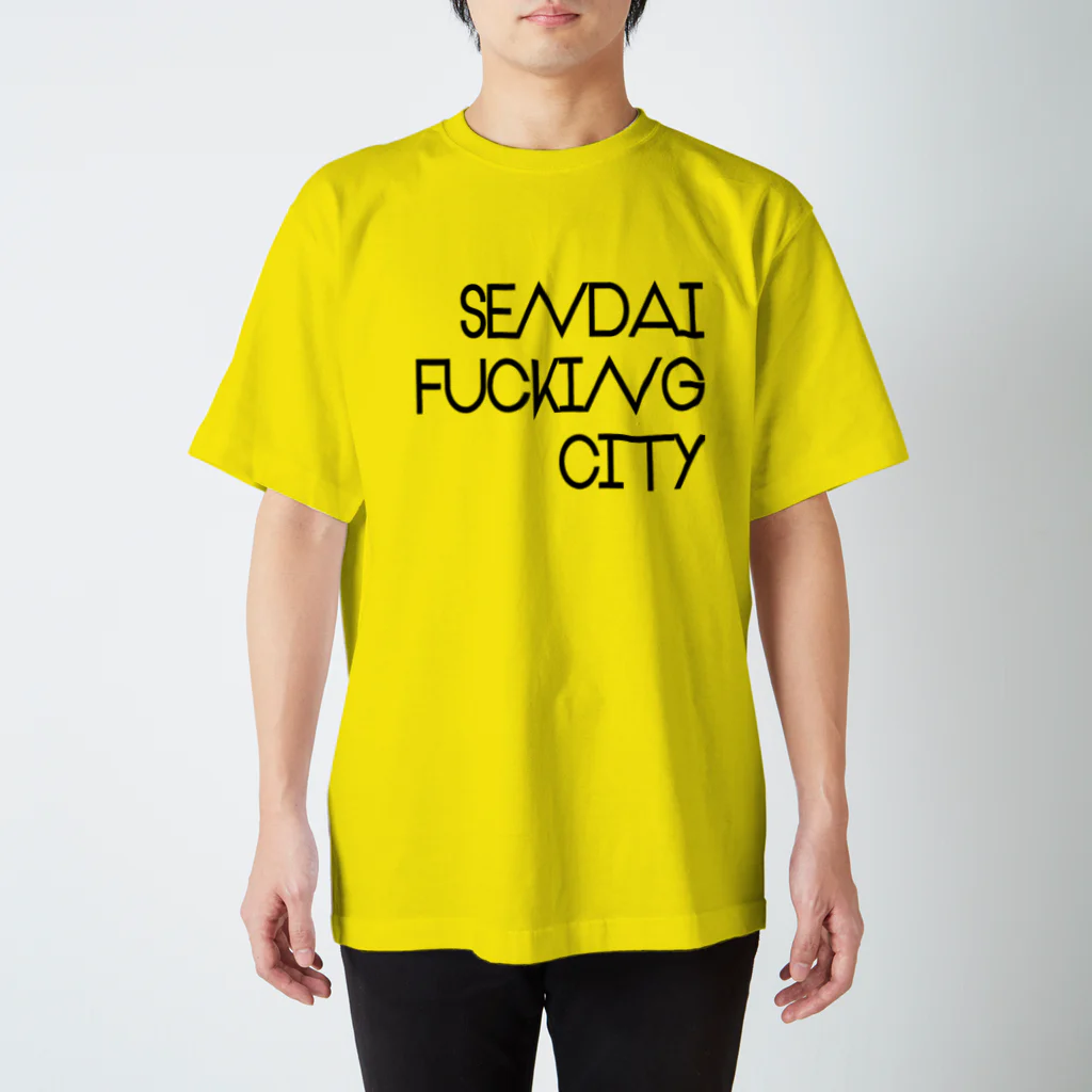 piaopiaoの#4 SENDAI FU*KING CITY Regular Fit T-Shirt