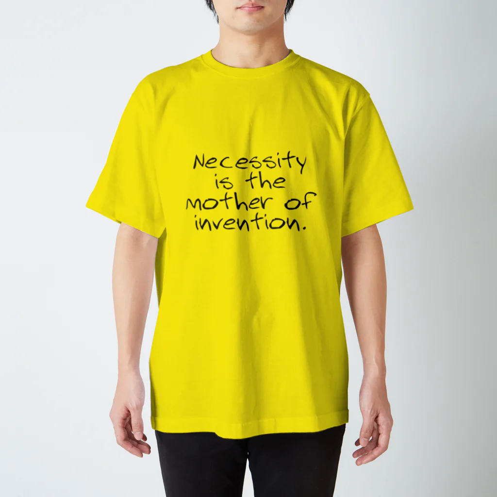 アシベズヘアのNecessity is the mother of invention. Regular Fit T-Shirt