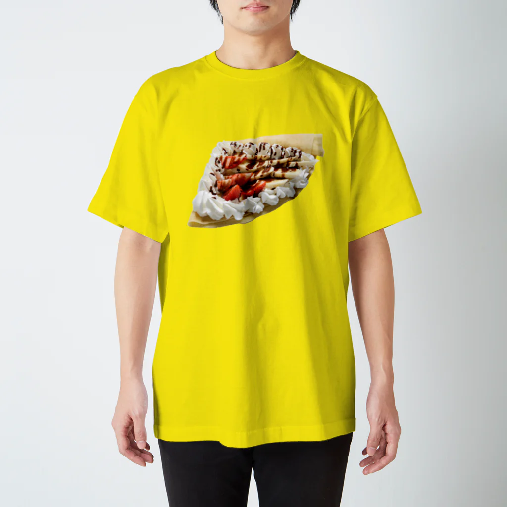 naco_0u0のストロベリーバナナクレープ Regular Fit T-Shirt