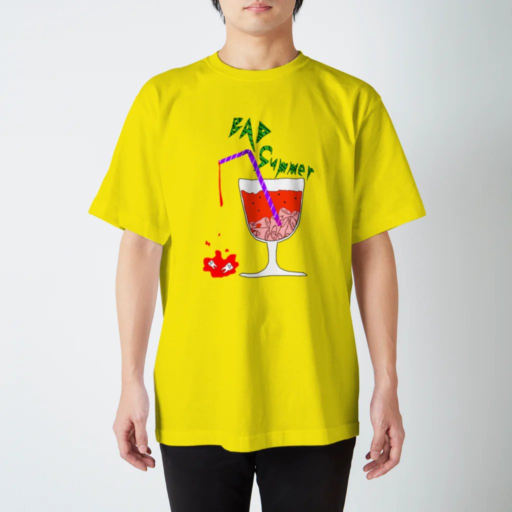 meMEmeのカニバリズム・スイカジュース スタンダードTシャツ