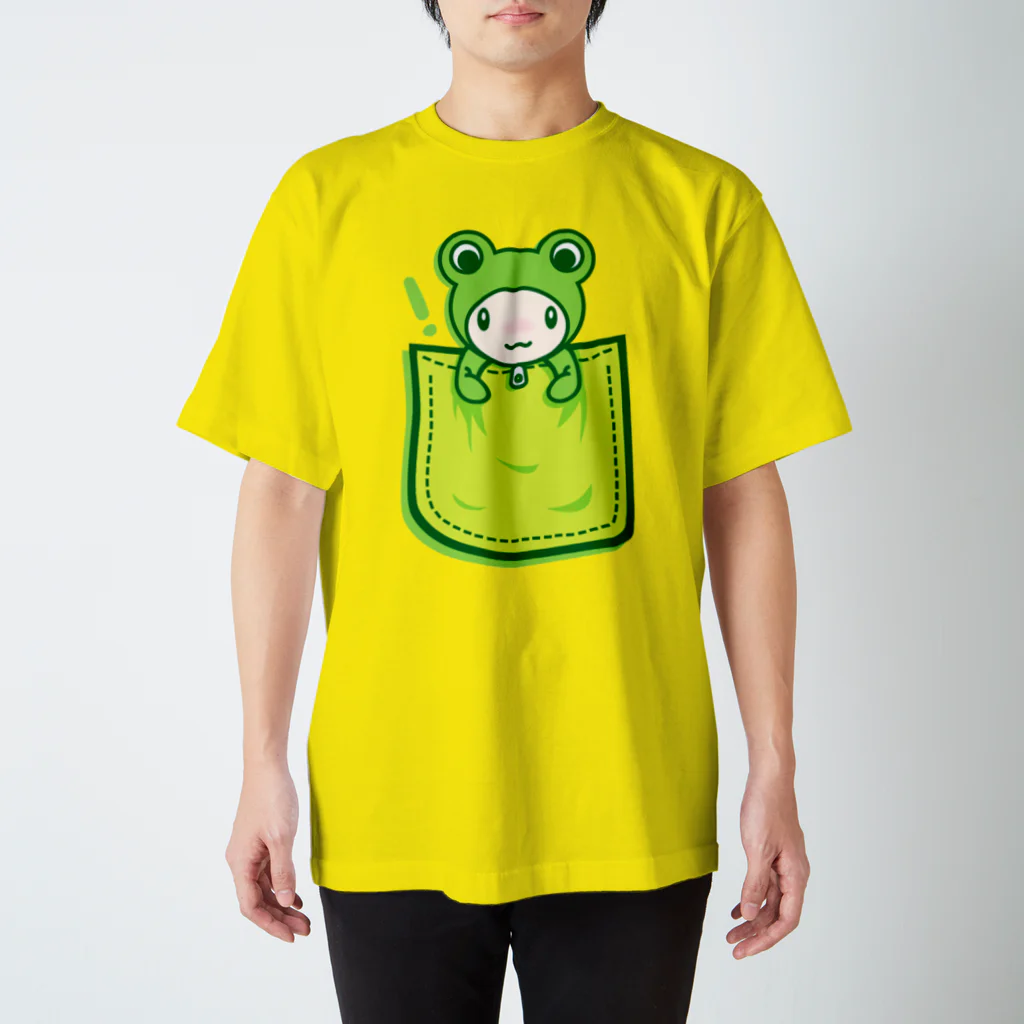 AURA_HYSTERICAのFrog_in_the_Pocket スタンダードTシャツ