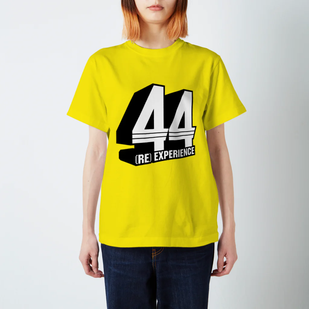 ミニ四駆ショップ４４の４４　３Ｄロゴ スタンダードTシャツ