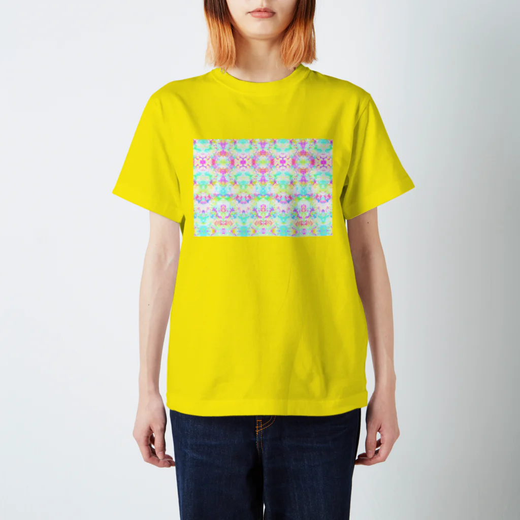 ✨🌈✨ユラクラカン🇯🇵 ✨🌈✨の🌈パステルソーダーグラス🌟 スタンダードTシャツ