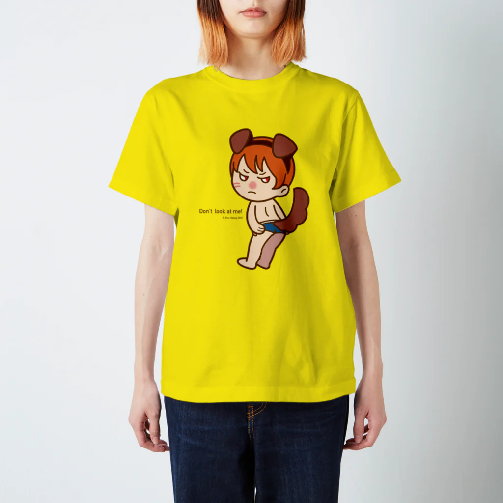 灯端の実験室03の掃除当番ちゃん（駄犬ver.） スタンダードTシャツ