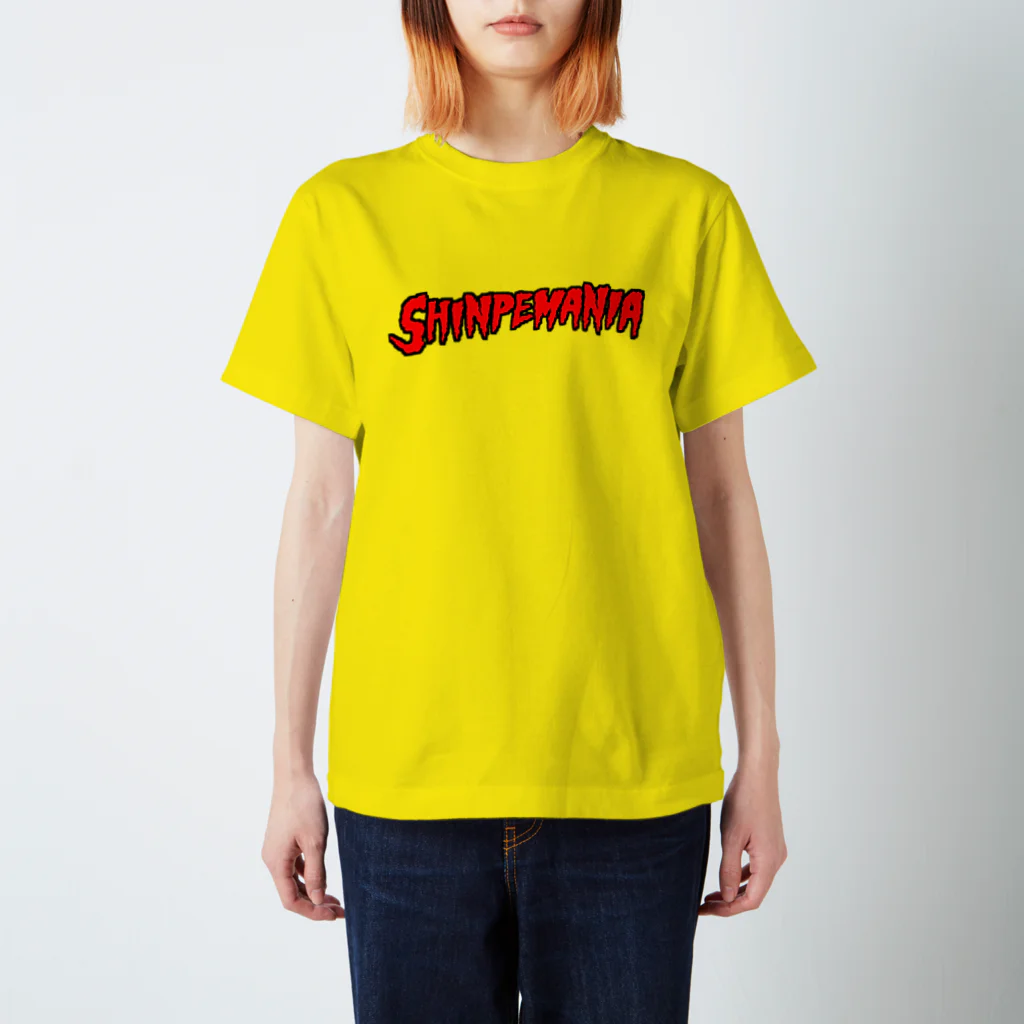 BlackRedCheeZのThe3Gunz／SHINPE MANIA(Yellow) Regular Fit T-Shirt