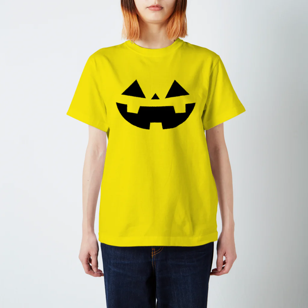 マッハモフモフのハロウィンのカボチャ1 Regular Fit T-Shirt