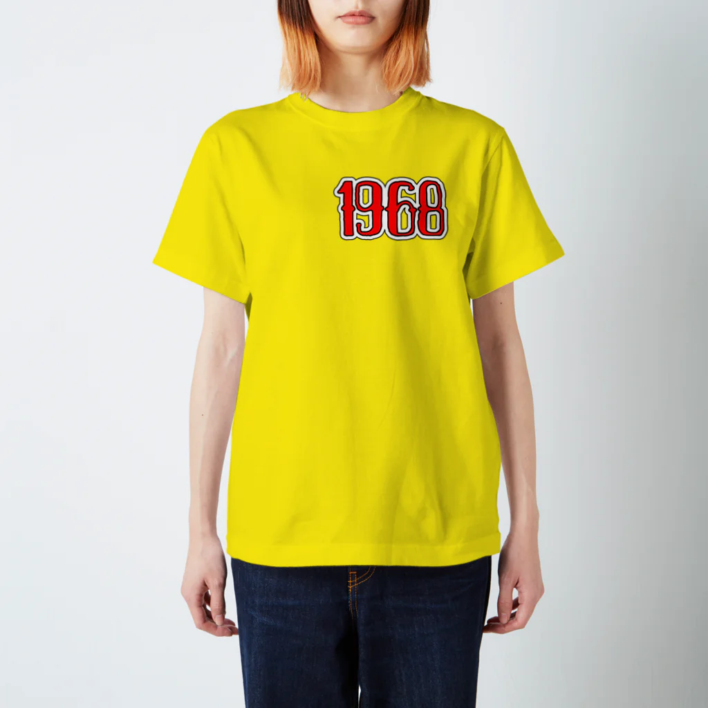 ★･  Number Tee Shop ≪Burngo≫･★ の【１９６８】 全23色 Regular Fit T-Shirt